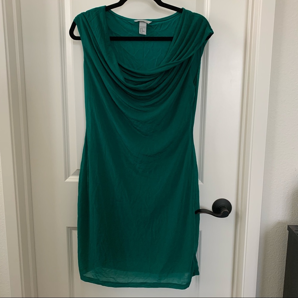 H&M Draped Collar Dress